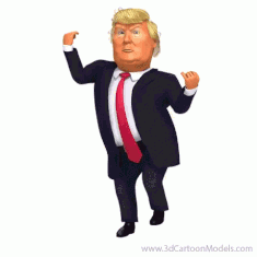 Dancing Donald Trump
