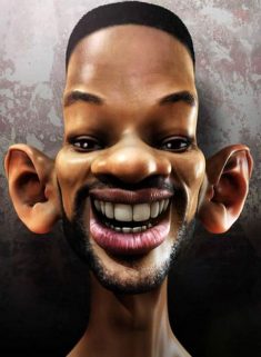 Will Smith Funny Caricatures Celebrity Picture